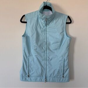 Bogner Vest Women’s Size 6 Lightweight Blue with Zippered Pockets